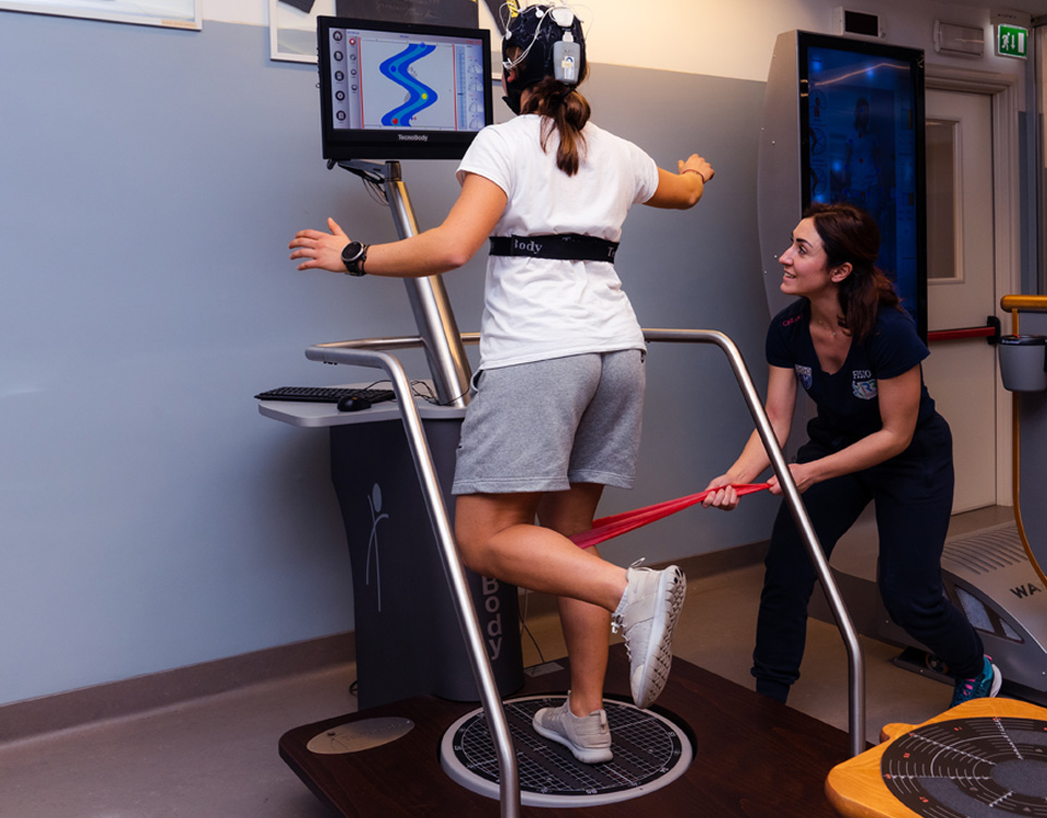 Riabilitazione motoria Pedana Stabilometrica