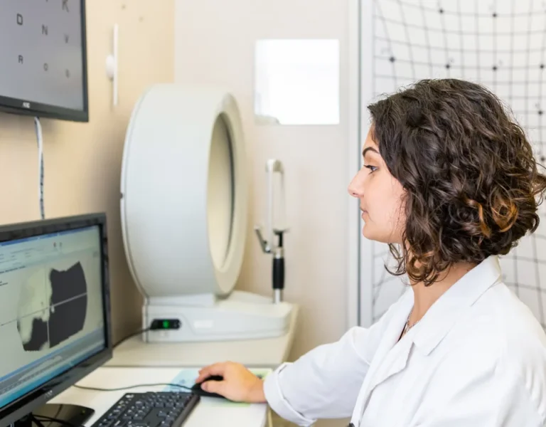 Visita oculistica con Dottoressa