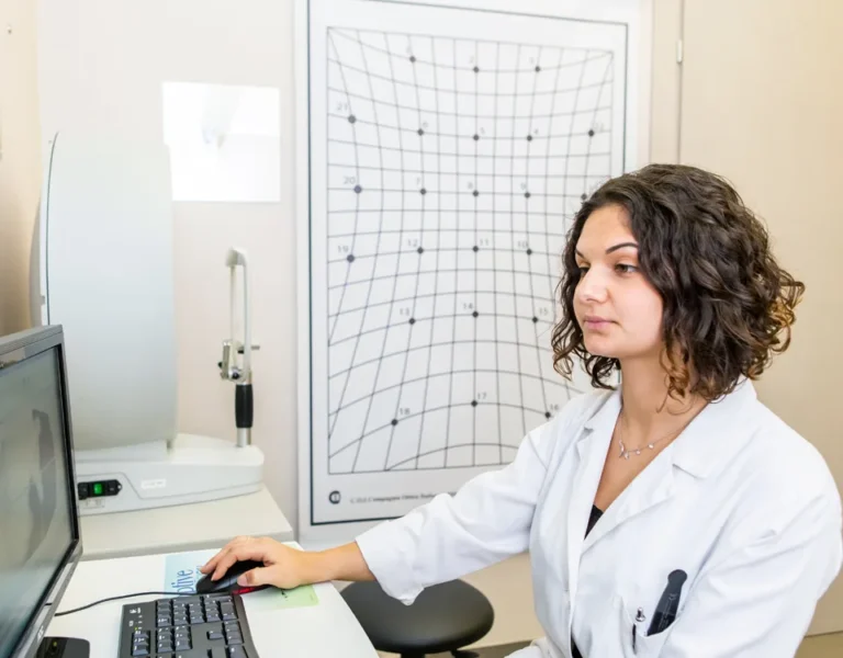 Visita oculistica con Dottoressa