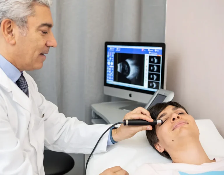 ecografia oculare