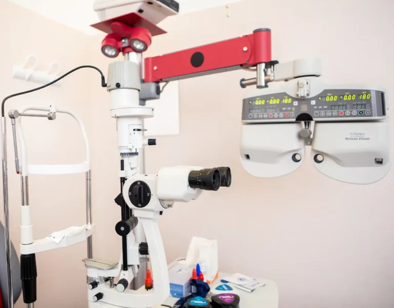 Studio oculistico e attrezzatura oculistica